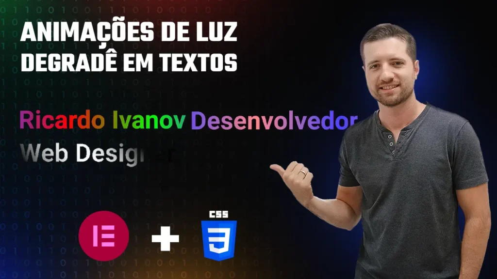 Animação Degradê em Textos