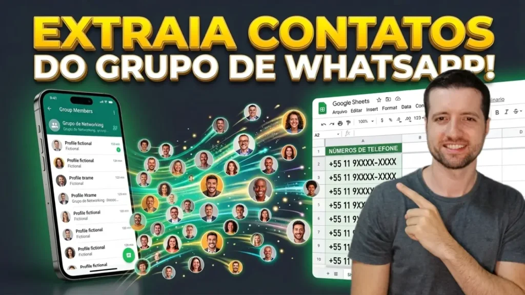 Como Extrair Todos os Contatos de um Grupo de WhatsApp